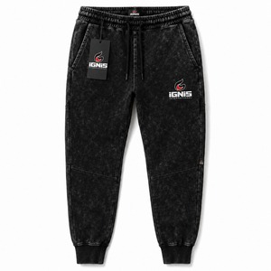 Pantalones Deportivos para Hombre, Estilo Vintage, Lavado Ácido, Corte Holgado, Felpa, Casual, Deportivos, para el Tiempo Libre, de la Mejor Calidad - Product Image 5