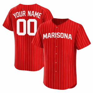 Maillots de baseball OEM |   Uniformes d'équipe personnalisés, marque privée |   Short respirant grande taille 100% polyester pour les tournois et l'entraînement - Product Image 2