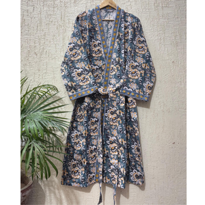 Peignoir de bain de luxe compressé de haute qualité, imprimé à la main, écologique, séchage rapide, personnalisable en gros avec étiquettes privées - Product Image 1