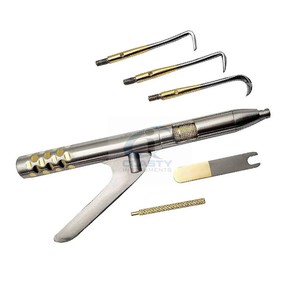CLASTY INSTRUMENTS Kit de Extracción de Coronas de Acero Inoxidable, 5 Accesorios, Herramienta Manual para Remover Puentes Dentales, Juego de Instrumentos Clase I, CE - Product Image 5