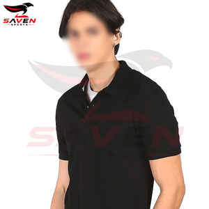 เสื้อโปโลผู้ชาย ดีไซน์สั่งทำ สีดำ คุณภาพพรีเมียม เนื้อผ้านุ่มพิเศษ สินค้าขายดี ยอดนิยม สำหรับใส่ลำลอง - Product Image 5