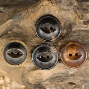 Botones Redondos de Cuerno de Buey, Botones Personalizados de Cuerno de Búfalo Auténtico - Product Image 3