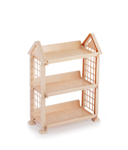 Three-Layer Durable <b>Plastic</b> Storage <b>Rack</b> Organizer Stackable Modern Multifunction Minimalist Design for Kitchen Sundries Holding - Product Image 3