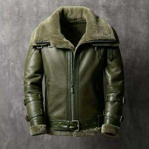 Chaqueta de cuero, color personalizable, talla personalizable, estilo urbano, producto de alta calidad, piel de vaca, cuero suave - Product Image 3