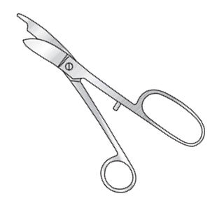 Tijeras de Yeso Manuales de Alta Calidad para Hombres, 240 mm, Acero Inoxidable Quirúrgico, Certificación CE, Instrumentos Reutilizables, Hechas en Pakistán - Product Image 1