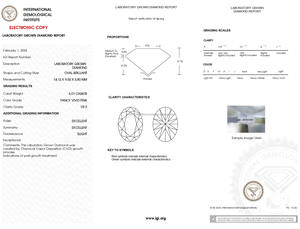 Diamantes cultivados en laboratorio de corte ovalado redondo de 5 CT de alta calidad certificados por IGI & GIA HPHT VVS1 Claridad Excelente joyería de la India - Product Image 2