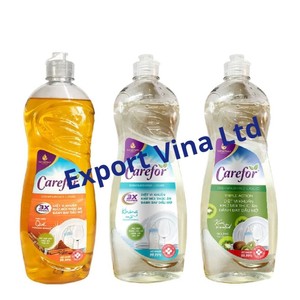 (Export Vina Ltd) Carefor Dishwashing <b>Liquid</b> - Odorless, Safe, Removes Grease and Oil Effectively 3.2L x 6 - Product Image 3
