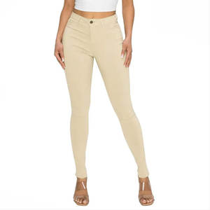 Jeans Ajustados Rotos Personalizados de Cintura Alta para Mujer, Pantalones Vaqueros de Mezclilla para Mujer, Jeans de Mezclilla para Mujer, Pantalones Tipo Lápiz - Product Image 4