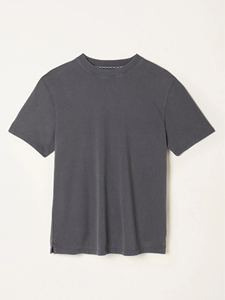 Camiseta de hombre vintage lavada, de corte holgado, hombros caídos, oversize, casual, cuello redondo, de algodón suave, transpirable, estilo urbano, manga corta - Product Image 2