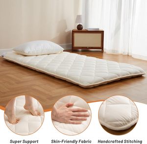 ที่นอนฟูกแบบญี่ปุ่น พับได้ พร้อมแผ่นรองนอน - Product Image 4