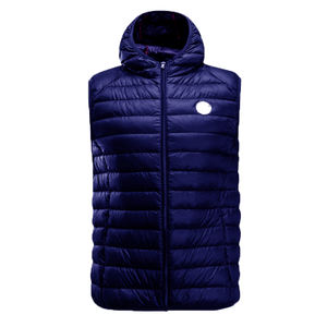 Chaqueta de Invierno de Moda, Nueva Colección, Chaqueta Acolchada con Logotipo Frontal en Lona, Chaleco sin Mangas para Hombre, Impermeable y Transpirable - Product Image 6