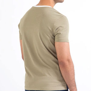 Camisetas de Algodón Lisas con Estampado Puff, Transpirables, Personalizadas, Talla Grande para Hombre, con Diseño, Venta al Por Mayor OEM 2026 - Product Image 6