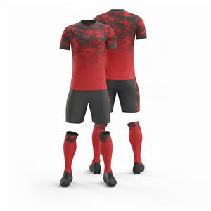 Uniforme de football personnalisé pour jeunes et adultes, design par sublimation |   Tailles pour hommes, femmes et jeunes |   Vêtements de sport légers et à séchage rapide - Product Image 2