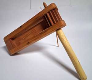 Castañeta de Madera, Instrumento de Percusión, Generador de Sonido para Enseñanza Musical y Fiestas - Product Image 1