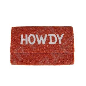HOWDY Custom Beaded Party Clutch Bolso de noche Diseñador Señoras Bolsos de hombro Monederos y bolsos de lujo Fiestas - Product Image 1