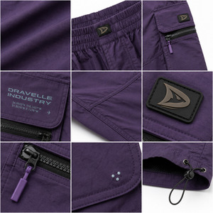 Pantalones Cortos Cargo Y2K para Hombre, Estilo Urbano, con Bolsillos con Cordón, Dobladillo Elástico, Nylon, Tallas Grandes, Venta al por Mayor, MOQ Bajo, 180g - Product Image 5