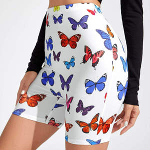 High-waisted Hip Lift Seamless Exercise <b>Yoga</b> <b>Shorts</b> Peach Hip Tight Running <b>Shorts</b> for Women - Product Image 1