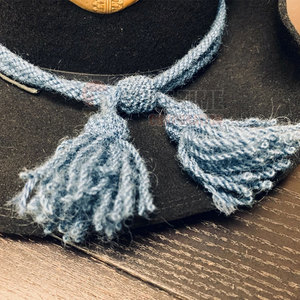 Nouveaux cordons pour chapeaux avec tressage détaillé et cordons de qualité supérieure pour les défilés et la présentation - Product Image 3