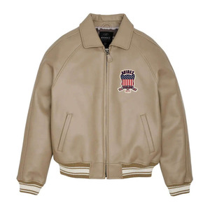Chaquetas Bomber de Cuero Impermeables de Primera Calidad para Hombre, Diseño Bordado, Listas para el Invierno, Disponibles en Varios Colores y Tallas - Product Image 3