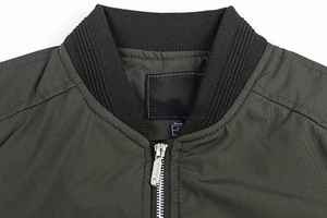 Latest Design Eco-Friendly Crew Neck Polyester/Cotton Flight Bomber <b>Jacket</b> <b>Men</b> Plus Size Crocheted Motorcycle Style <b>Summer</b> - Product Image 2