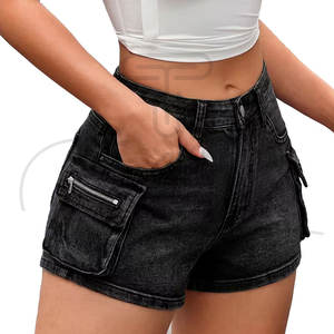 Shorts de Mezclilla Casuales para Mujer, Precio al por Mayor, Alta Calidad, Transpirables, Ligeros, Color de Última Moda, Diseño Corto - Product Image 4
