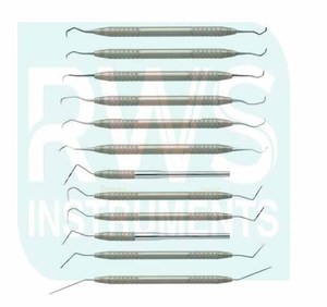 Kit Quirúrgico Veterinario RWS Instruments: Curetas, Raspadores, Sondas de Acero Inoxidable para Uso ORL, Certificado CE, Cumple con ISO13485 - Product Image 3