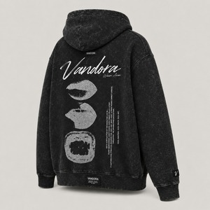 เสื้อฮู้ดผู้ชายทรงปกติ VANDORA ผ้าโพลีเอสเตอร์/คอตตอนเฟรนช์เทอร์รี่ พิมพ์ลายแบบวินเทจ สวมใส่สบาย เหมาะสำหรับฤดูหนาว เป็นมิตรต่อสิ่งแวดล้อม - Product Image 5