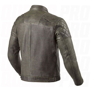 Classic Slim Fit Genuine Leather Motorcycle <b>Jacket</b> for Men Windproof <b>Biker</b> Racing Rider Protective Stylish Moto Outerwear - Product Image 3