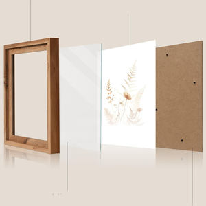 Marco de Fotos de Madera Sólida Rústico Tradicional, Decoración de Interiores de Estilo Mixto Rústico Moderno, Artesanía Premium, Ecológico - Product Image 6