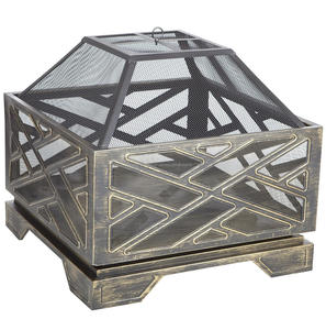 Foyer en métal sans fumée pour usage extérieur |   Bois de chauffage |   Écologique |   62 livres |   Taille personnalisable |   Compatible Breeo - Product Image 2