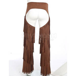 Pantalones de cuero de gamuza con forro interior suave para un uso diario cómodo al montar. - Product Image 4