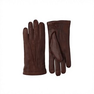 Fashion Genuine Leather <b>Touch</b> <b>Screen</b> <b>Gloves</b> Plain Style Stylish Winter Elegant Soft Thermal Outdoor Casual Eco-Friendly - Product Image 4