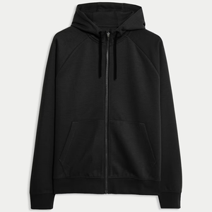 Sweat-shirt à capuche sportif pour homme, léger, décontracté, à manches longues, 100 % coton, sans doublure, vente en gros - Product Image 1