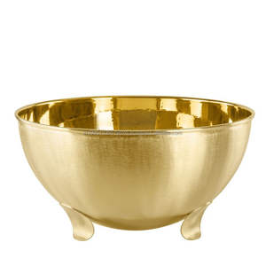 Vente en gros de bols de service antiques au design moderne personnalisés avec plaqué or pour maisons et restaurants bols à fruits de table en aluminium - Product Image 1