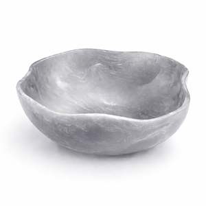 Elegante Bandeja Redonda de Mármol Negro para Decoración del Hogar, Plato de Servicio de Lujo para Cocina, Plato de Mármol Duradero y Elegante de Primera Calidad - Product Image 5