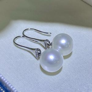 Pendientes Largos Seiko S925, Diseño Retro de Alta Gama con Flores de Turquesa Azul, Perla Natural de Agua Dulce, Plata Pura para un Look de Lujo - Product Image 4