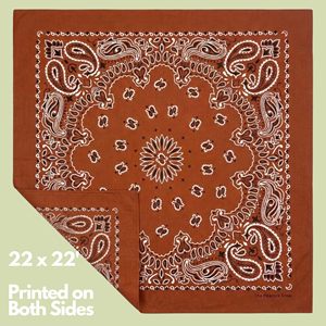 Custom Printed <b>Bandana</b> 100% Cotton 55x55 Cm Square Scarf & Handkerchief Sublimation Custom <b>Bandana</b> for Fashion Wear - Product Image 6