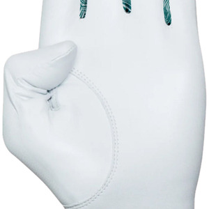 Gants de golf pour hommes en cuir Cabretta de couleur blanc pur, fabriqués sur mesure par Saar Industries, respirants, antidérapants, coupe-vent, imperméables - Product Image 3
