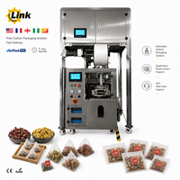 Machine d'emballage industrielle à ultrasons pour sachets pyramidaux de thé anglais pour le petit-déjeuner