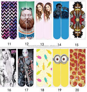 Calcetines de Impresión 3D 2020, Diseño de Moda para Hombre y Mujer, Calcetines 3D con Estampado de Animales, Calcetines Personalizados con Diseño de Tubo, Calcetines Sublimados - Product Image 4