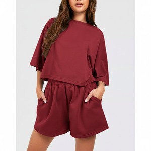 Conjunto de Camisa y Pantalones Cortos para Mujer, 100% Algodón, Anti-Pilling, Anti-Arrugas, Transpirable y Ecológico - Product Image 4