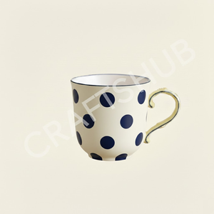 Tazas de Café de Porcelana CRAFTS HUB de 200-400 ml, Aptas para Lavavajillas y Microondas, Resistentes al Calor - Product Image 3