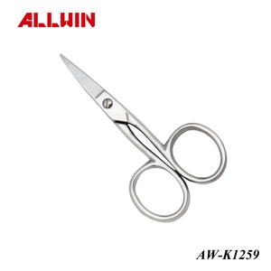 Ciseaux en acier inoxydable satiné pour la coupe des ongles des pieds, lame incurvée avec pointe acérée pour les soins des ongles, la pédicure et la manucure - Product Image 5