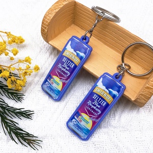 Llavero de goma de PVC blando con diseño 2D, proveedor de llaveros, Marktex - Product Image 1