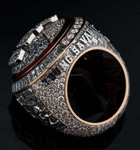 Iced Out Baguette & Round Cut Moissanite Diamond Custom <b>Name</b> <b>Ring</b> Anniversary Gift for Mens Hip Hop 925 Sterling Silver Jewelry - Product Image 6