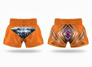 Shorts de combat en polyester satiné pour hommes, personnalisables, pour Muay Thai, boxe, MMA, entraînement, kickboxing, gym - Product Image 5