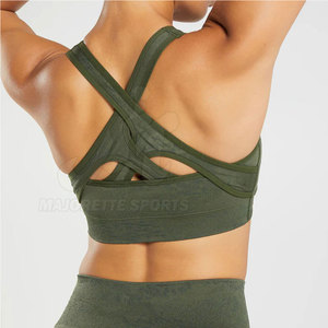 Soutien-gorge de sport polyvalent toutes saisons pour la pratique de la remise en forme en plein air, matériau respirant, vêtements modernes - Product Image 4