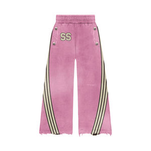 Ensemble de survêtement sportif personnalisé unisexe avec veste zippée intégrale et pantalon fuselé, séchage rapide, en polyester, pour équipes - Product Image 2