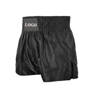 Pantalones Cortos de Muay Thai para Hombre, los Más Vendidos al por Mayor, Ropa de Artes Marciales Cómoda, Pantalones Cortos de Muay Thai para Fitness, Precio al por Mayor, Bordados - Product Image 3