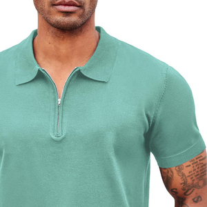 Mens Polo T Shirt Cotton Fabric Short Sleeve Embroidered Custom Logo Printing Luxury <b>Classic</b> Cotton Polo - Product Image 6